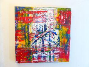 Mischtechnik, 80x80