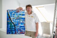 Kunst von Bernd Roland, Modernes Malerhandwerk, Köln