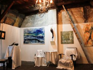 Ausstellung, großer Ausstellungsraum